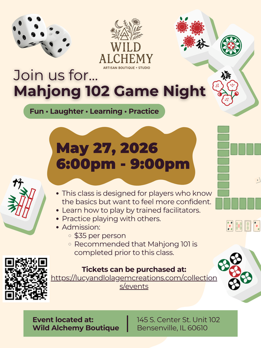 Game Night: Mahjong 102 - May 27, 2026