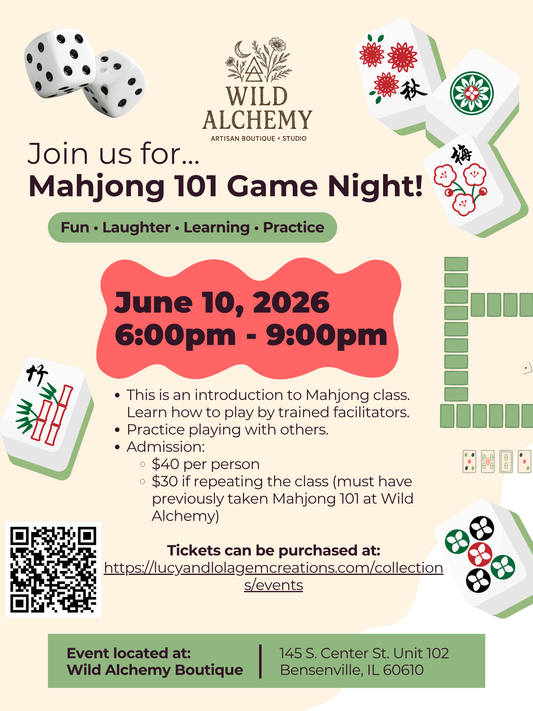 Game Night! Introduction to Mahjong - June 10, 2026