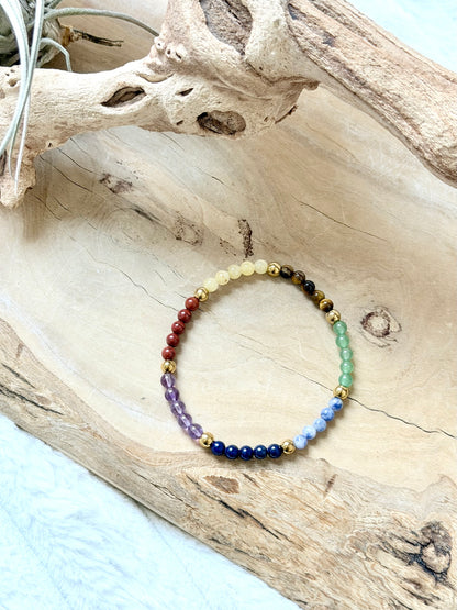 Chakra Stainless Steel Bracelet