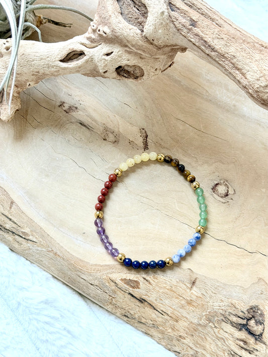 Chakra Stainless Steel Bracelet