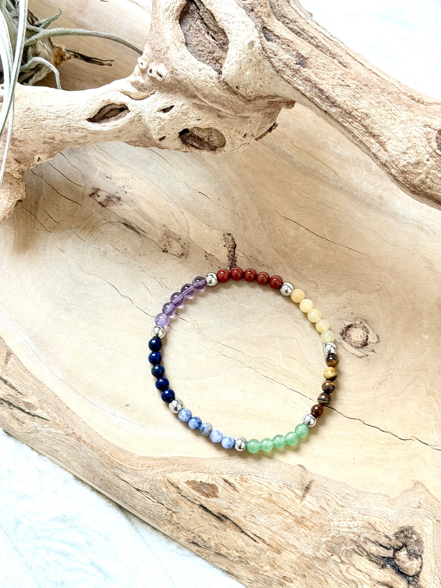 Chakra Stainless Steel Bracelet