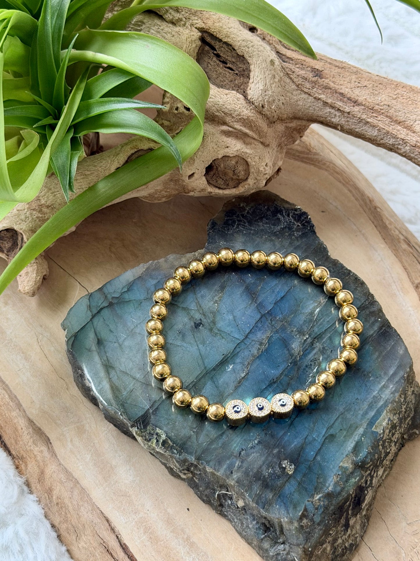 Evil Eye Trio Bracelet