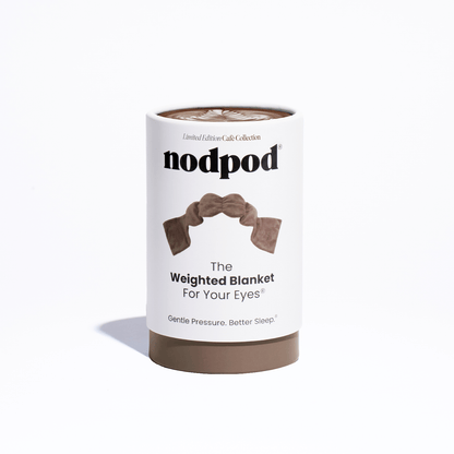 Mocha Nodpod Weighted Sleep Mask