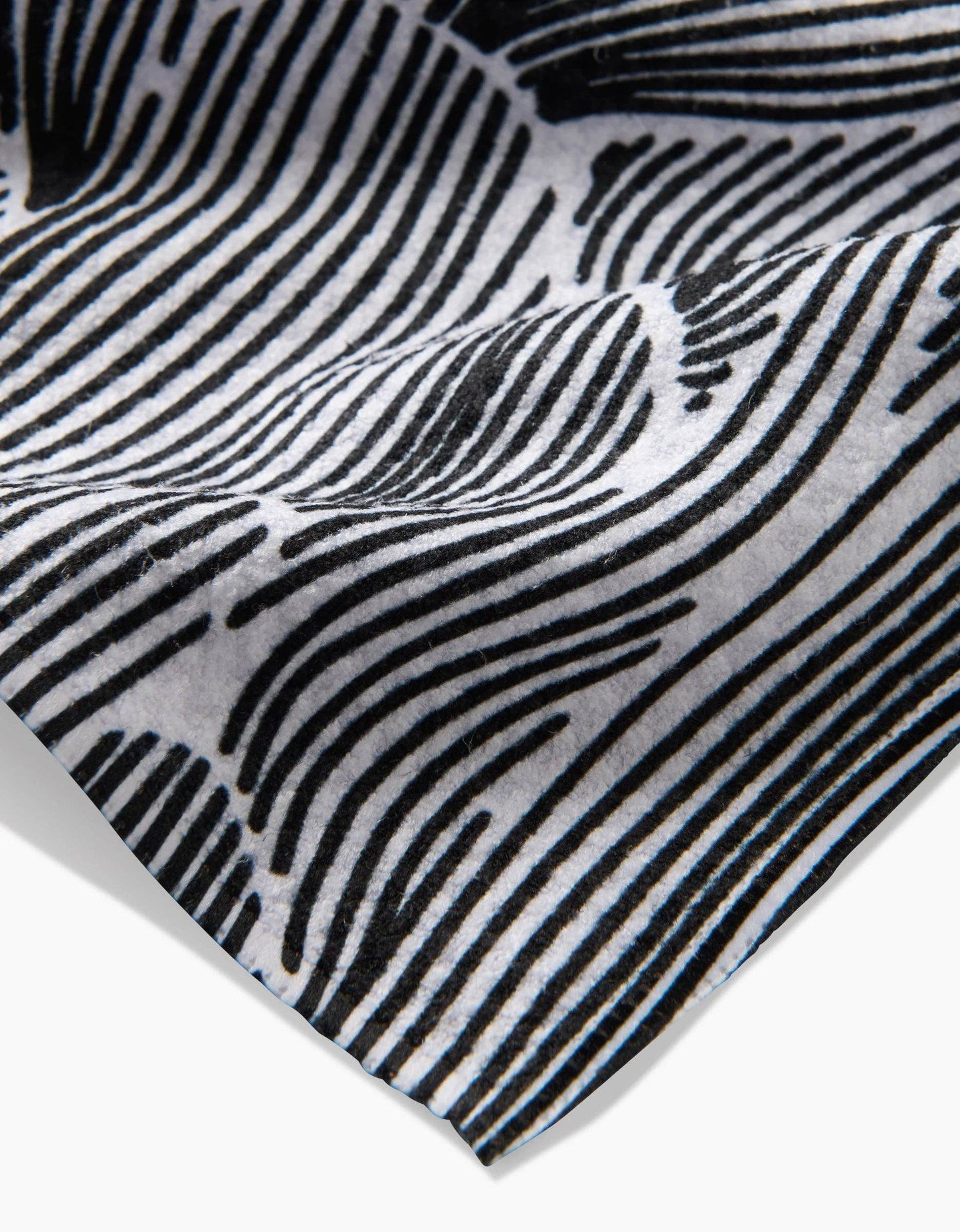 Geometry Tea Towel - Posh Petals Fresh Linen
