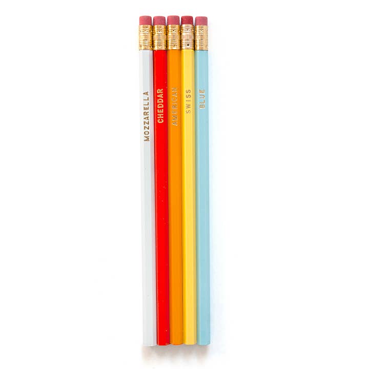 Cheesy Pencil Set