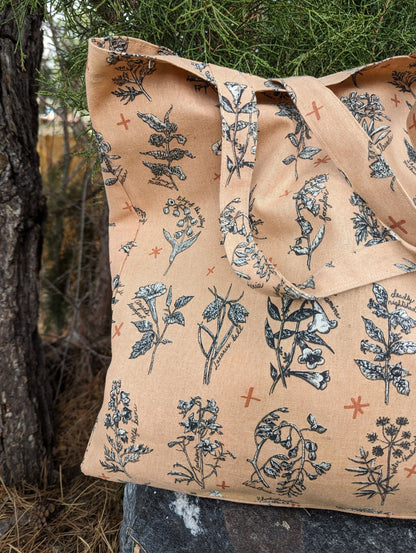 Tote bag | fatal florals