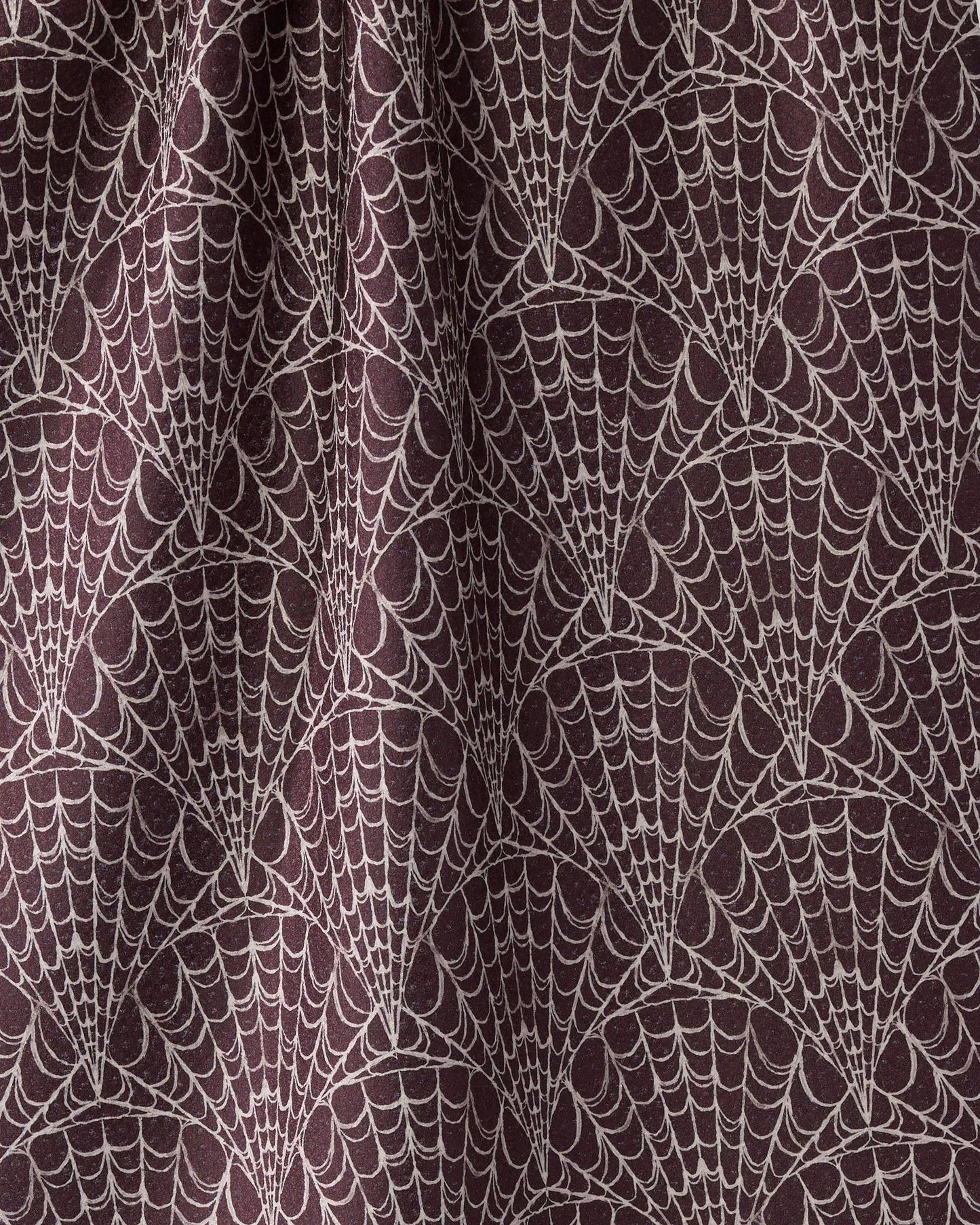 Geometry Tea Towel - Velvet Cobwebs