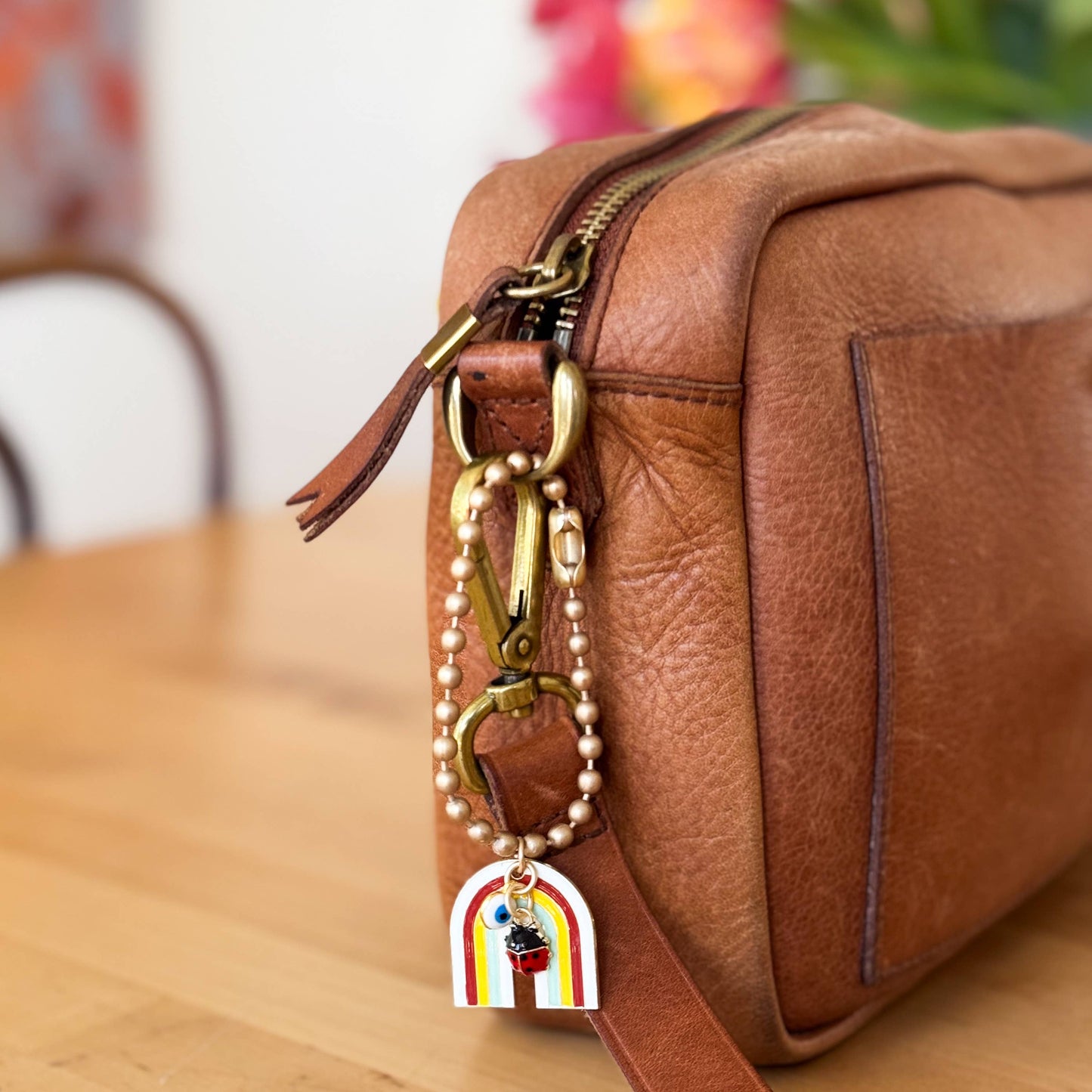 Rainbow Bag Charm Accessory for Handbags and backpacks