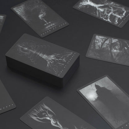 Black Tarot Modern Tarot Cards Deck