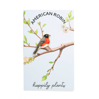 Robin Bird Pin