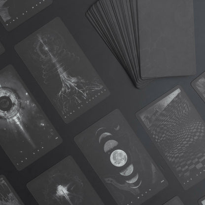 Black Tarot Modern Tarot Cards Deck