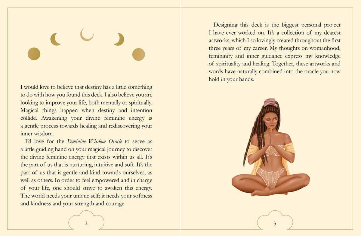 Feminine Wisdom Oracle by Lea Androic