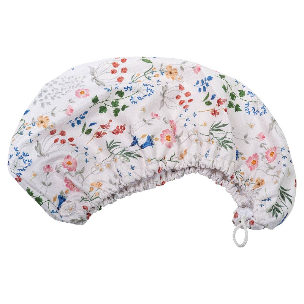 Hair Towel Wrap - Serenity Floral