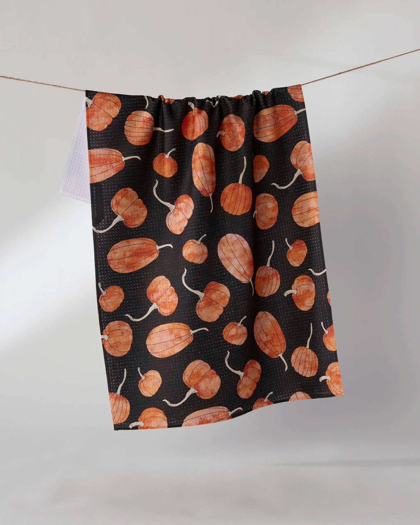 Geometry Tea Towel - Pumpkin Hollow