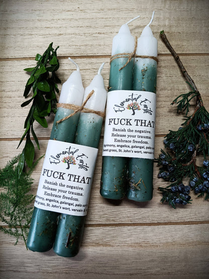 Fuck That - Herbal Intention candles