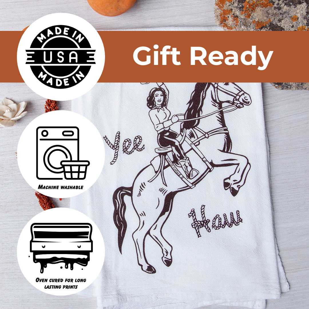 Ghosts Tea Towel