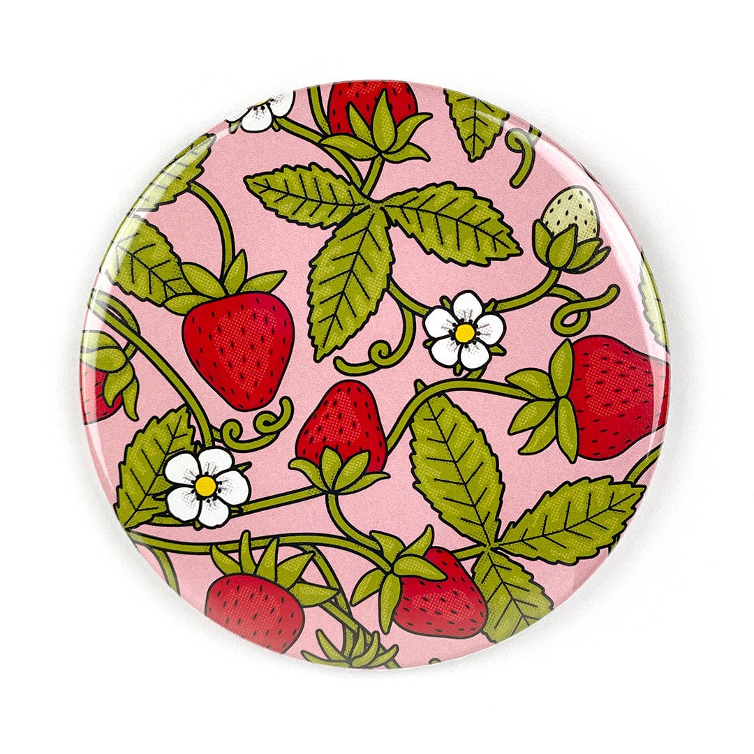 Strawberry Pocket Mirror