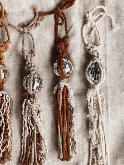 Disco Ball Car Charm