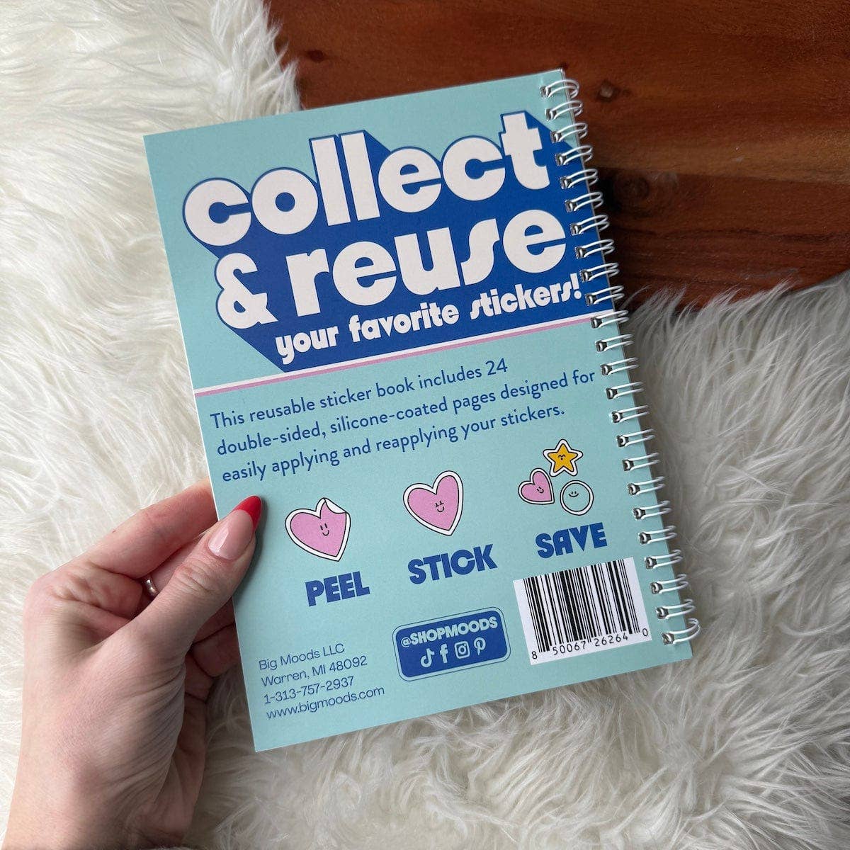 The Unused Sticker Book