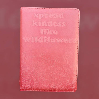 Spread Kindness Like Wildflowers - Vegan Journal