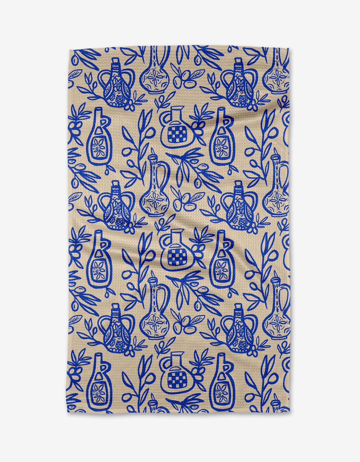 Geometry Tea Towel - Mediterranean Pour