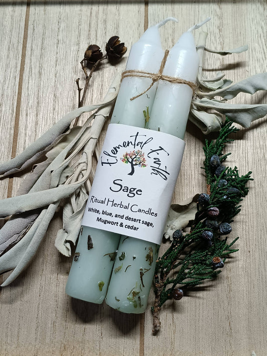 Sage - Herbal Intention Candles