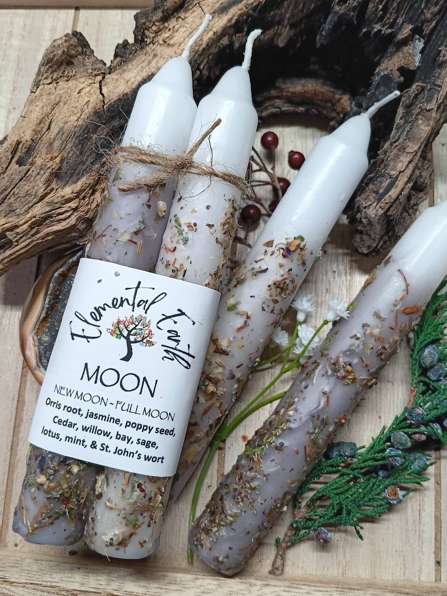 Moon - Herbal Intention Candles