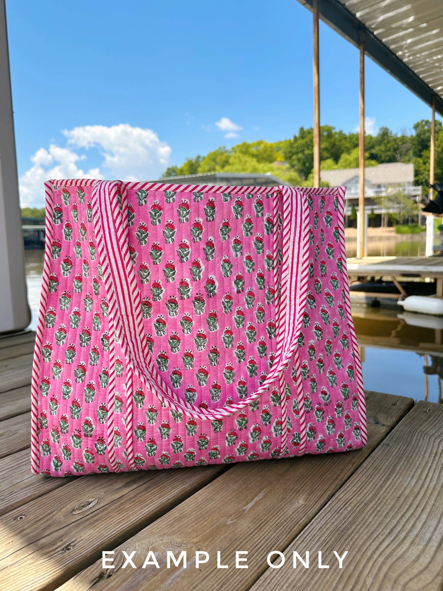Purple Tiger Tote Bag