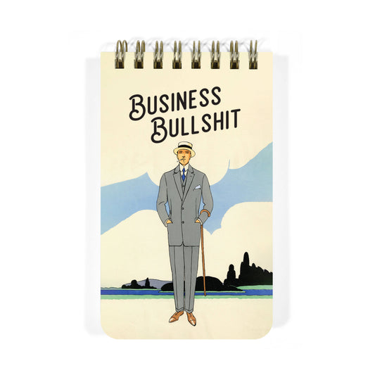 Business Bullshit - 3x5 Spiral Memo Notepad