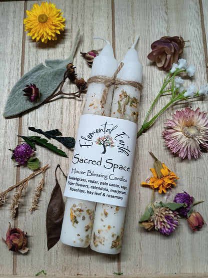 Sacred Space Herbal Intention Candles