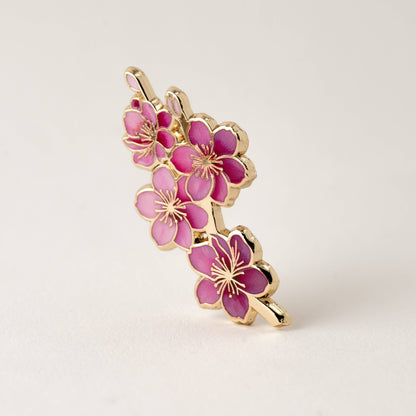 Japanese Cherry Blossom Pin