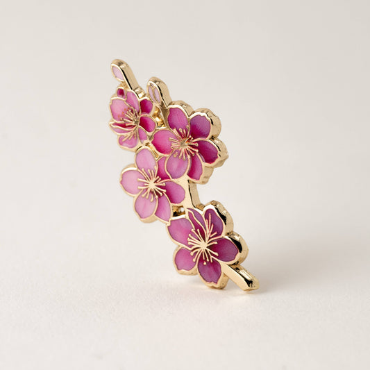 Japanese Cherry Blossom Pin