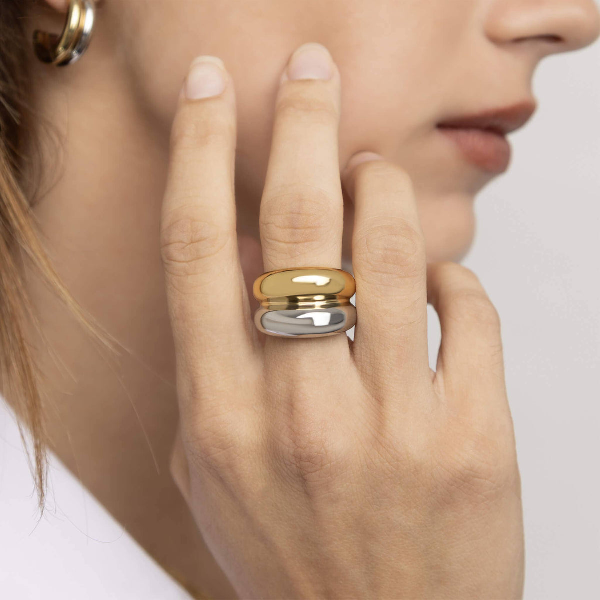 Mixed Metal Bubble Ring