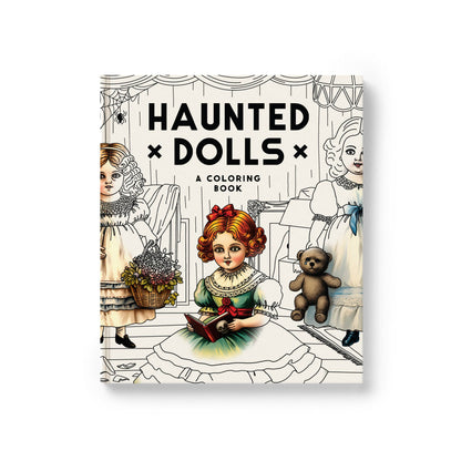 Brass Monkey Haunted Dolls Coloring Book