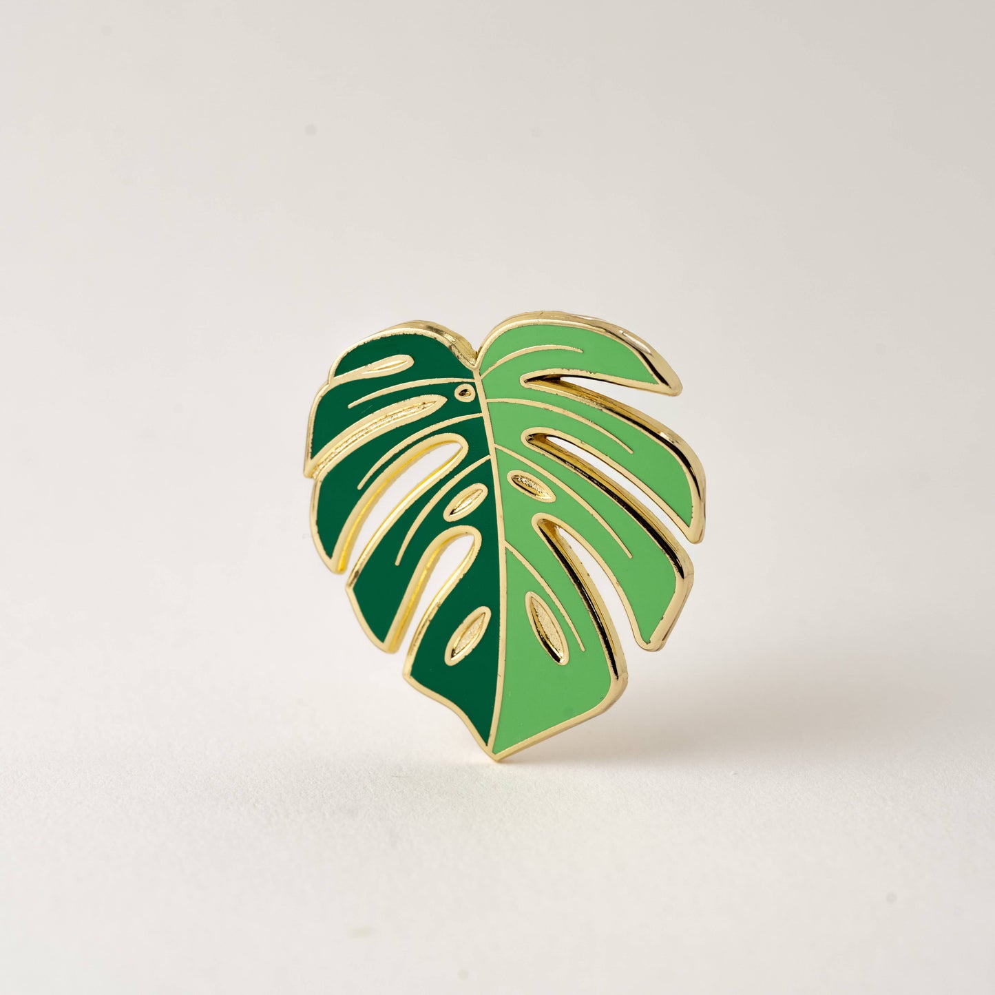 Green Monstera Deliciosa Plant Pin