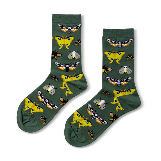 Moth Crew Socks