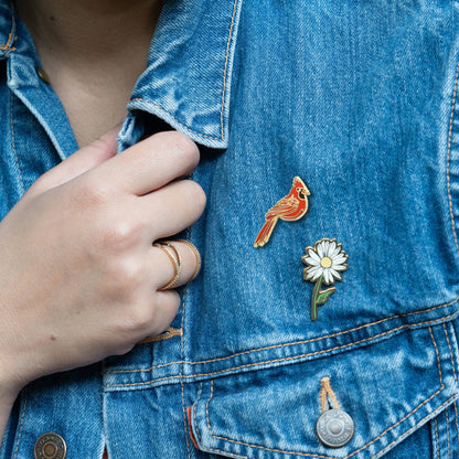 Red Cardinal Pin