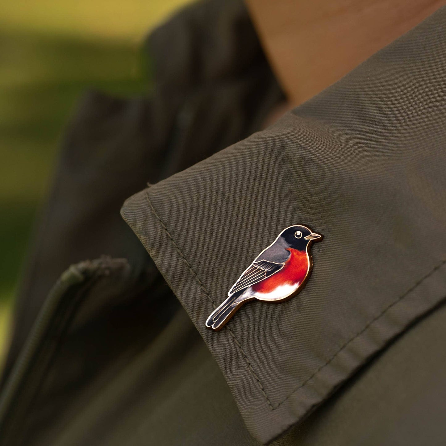Robin Bird Pin