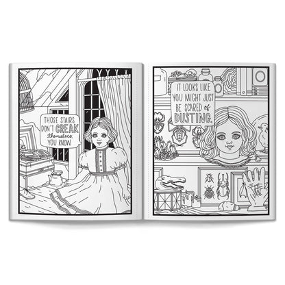 Brass Monkey Haunted Dolls Coloring Book
