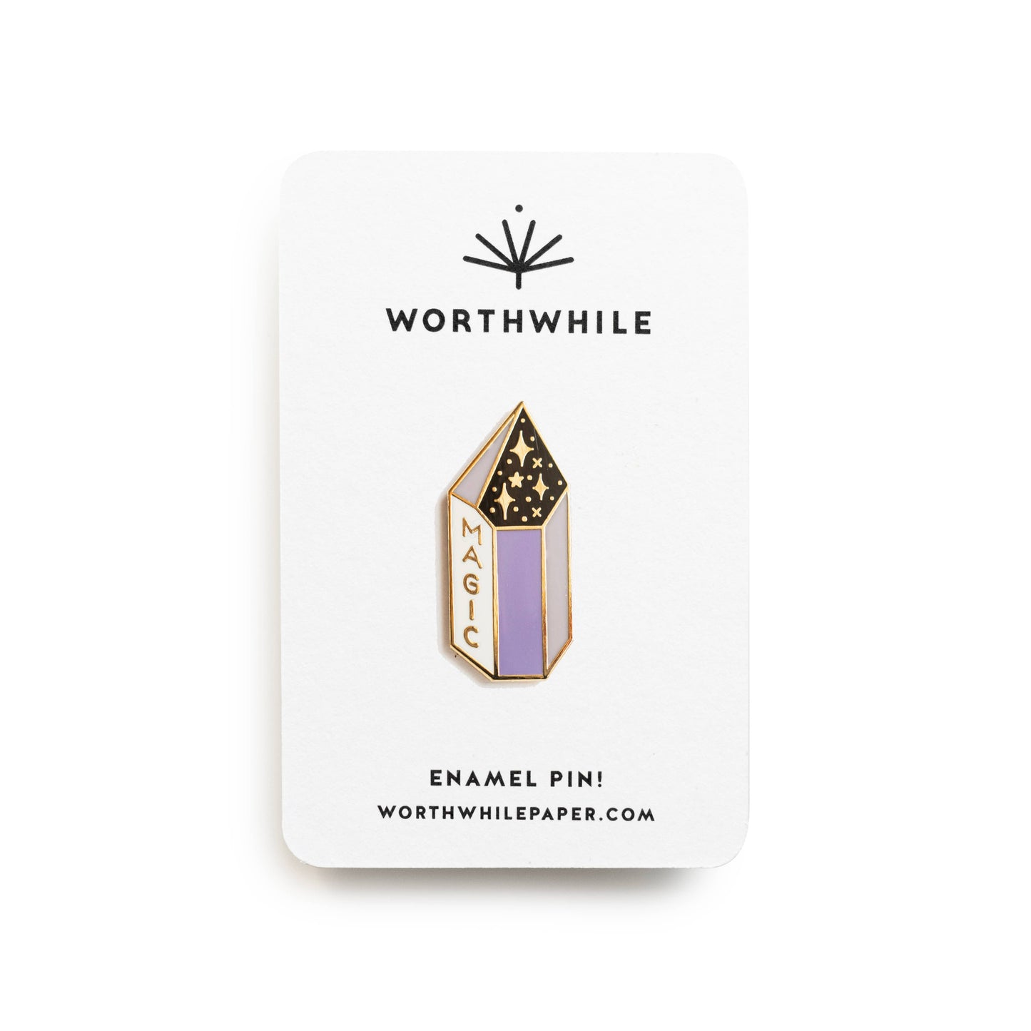 Magic Crystal Enamel Pin