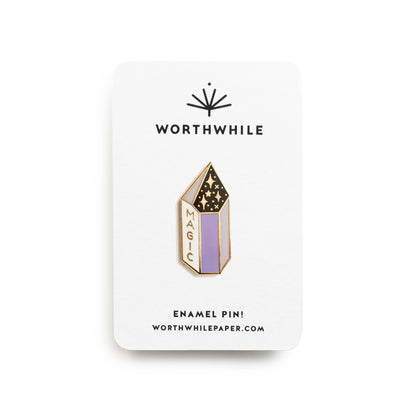 Magic Crystal Enamel Pin