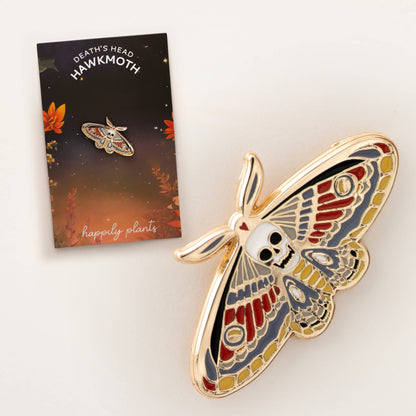 Death Moth Pin