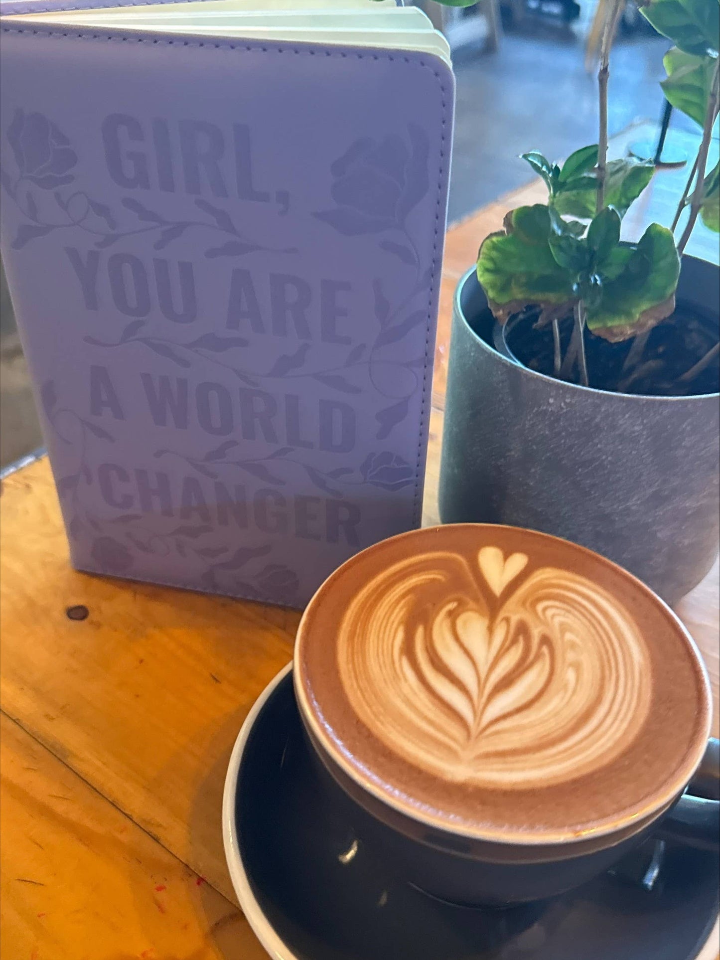Girl, You Are A World Changer  - Vegan Journal
