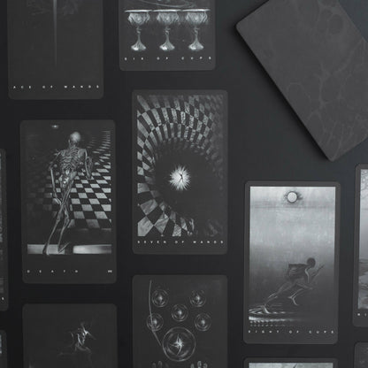 Black Tarot Modern Tarot Cards Deck