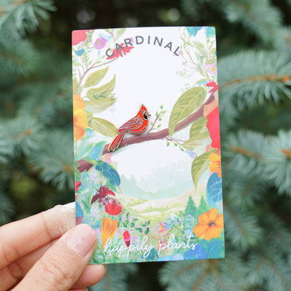 Red Cardinal Pin