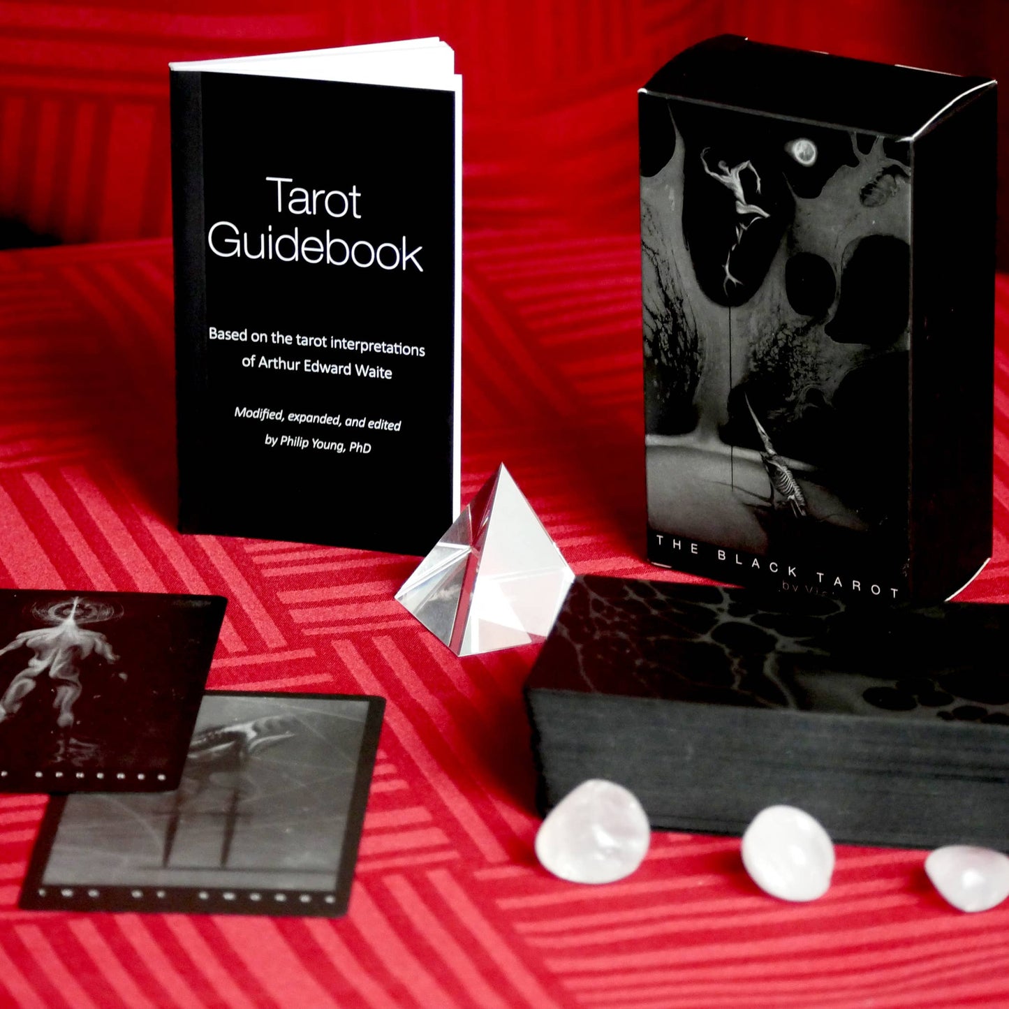 Black Tarot Modern Tarot Cards Deck