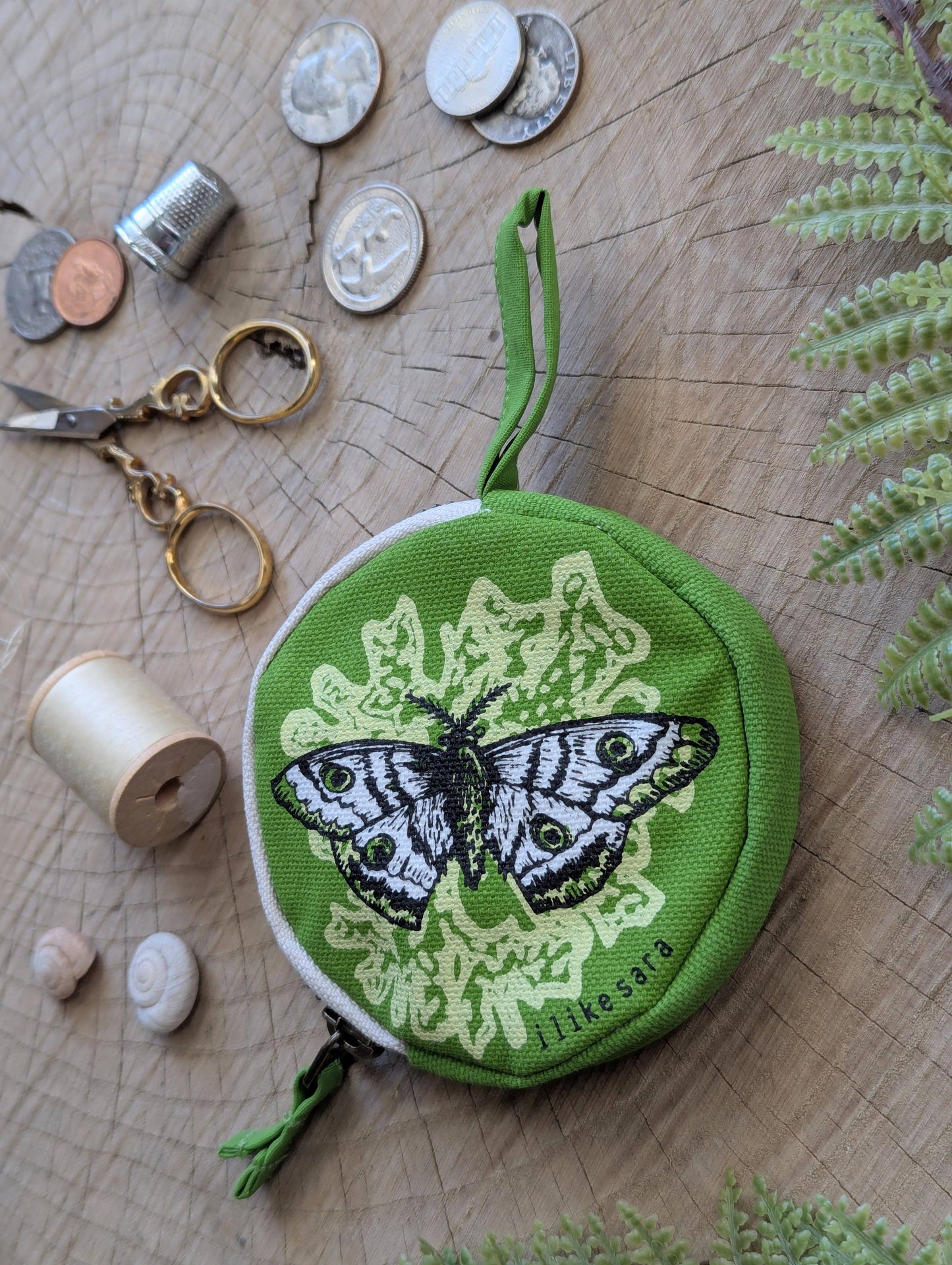 Coin pouch | moth